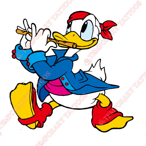 Donald Duck Customize Temporary Tattoos Stickers NO.734